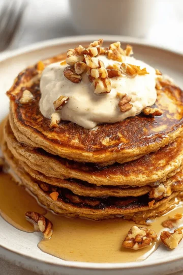 Carrot Cake Pancakes