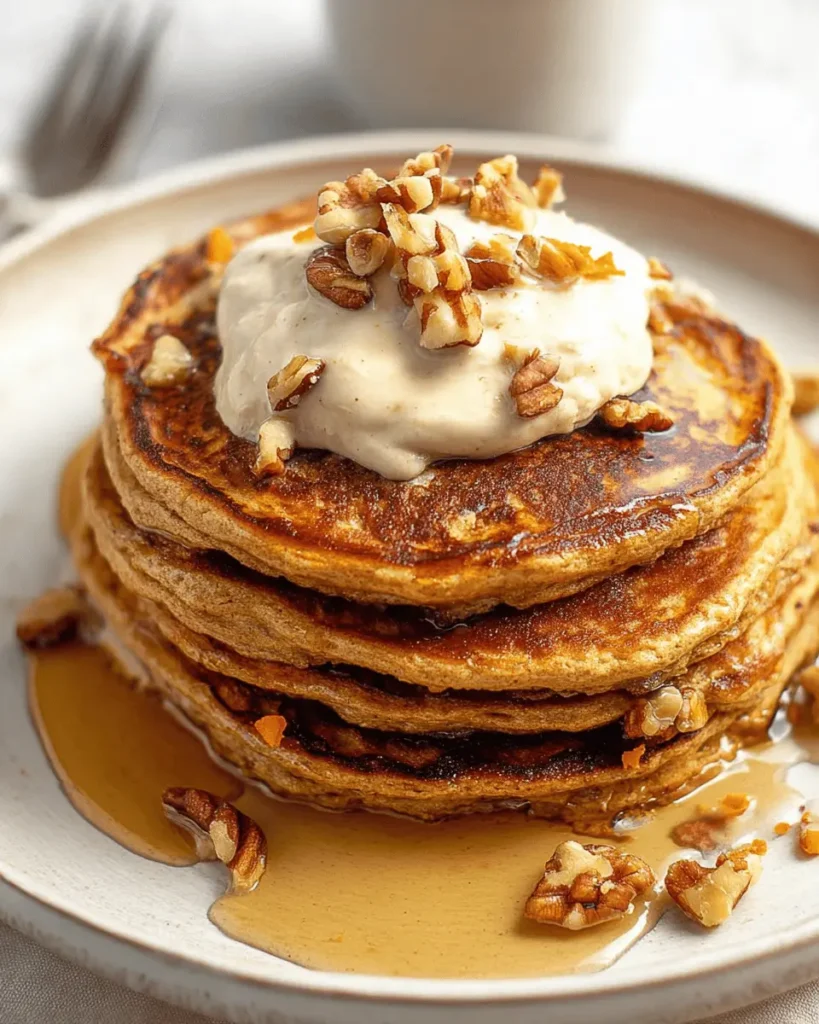 Carrot Cake Pancakes