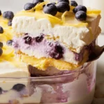 Lemon-Blueberry Cheesecake Lasagna