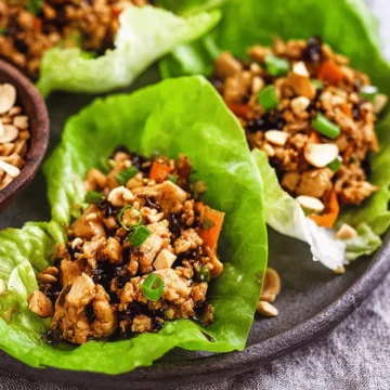 Chicken Lettuce Wraps