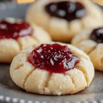 Best Christmas Thumbprint Cookies Recipe