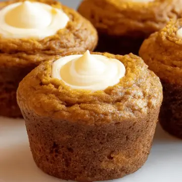 Pumpkin Cream Cheese Muffins