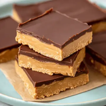 No Bake Peanut Butter Bars