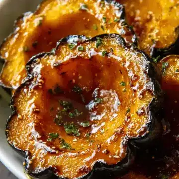 Maple Roasted Acorn Squash