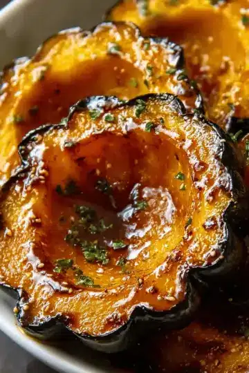 Maple Roasted Acorn Squash