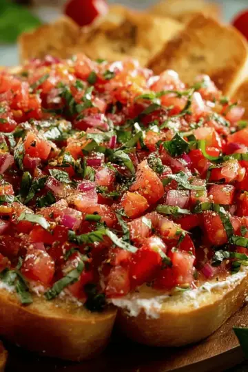 Bruschetta Dip: A Vibrant and Flavorful Appetizer to Delight Your Guests