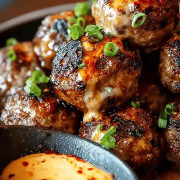 Korean BBQ Meatballs with Spicy Mayo Dip: An Incredible 7-Step Recipe