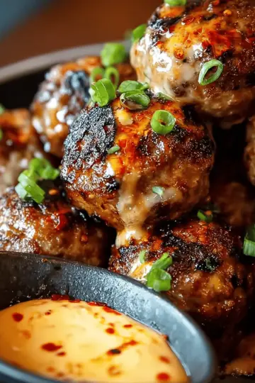 Korean BBQ Meatballs with Spicy Mayo Dip: An Incredible 7-Step Recipe