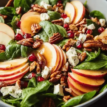 Autumn Apple Salad (with a Maple Vinaigrette) Recipe