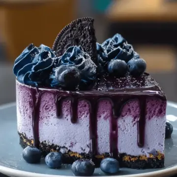 Ravenclaw Midnight Blueberry Cheesecake