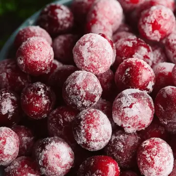Sugared Cranberries