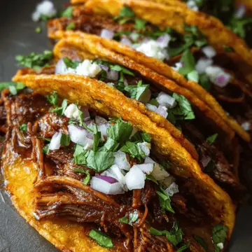 Crock Pot Birria Tacos