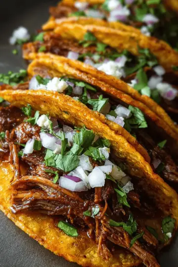 Crock Pot Birria Tacos