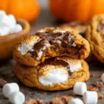 Pumpkin S’mores Cookies