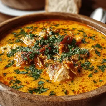 Creamy Pumpkin Chicken Soup Delight Recipe