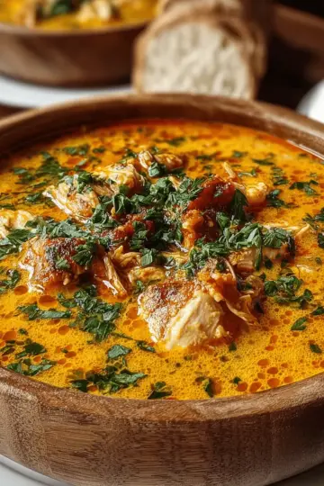 Creamy Pumpkin Chicken Soup Delight Recipe