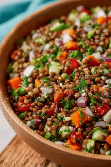 Mediterranean Lentil Salad