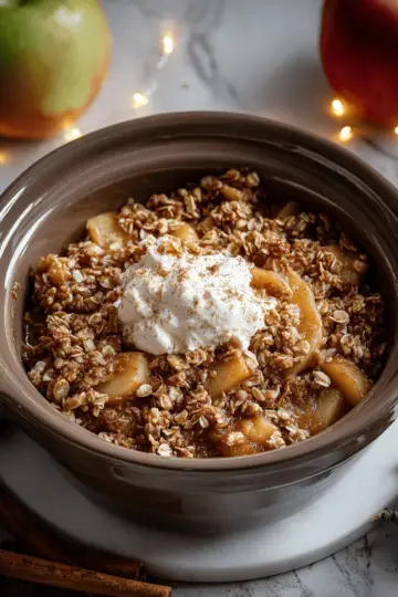 Crockpot Apple Crisp
