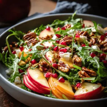 Autumn Harvest Apple Salad