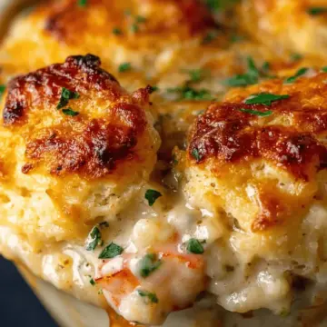 Cheddar Bay Biscuit Seafood Pot Pie: An Incredible Ultimate Comforting Classic