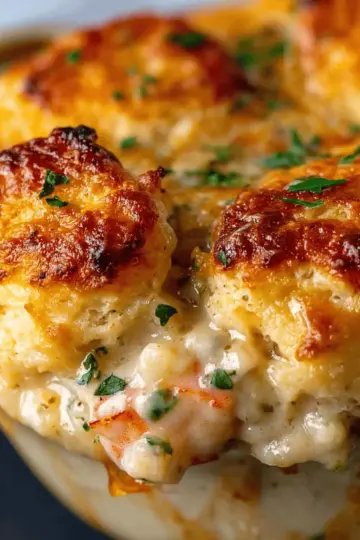Cheddar Bay Biscuit Seafood Pot Pie: An Incredible Ultimate Comforting Classic