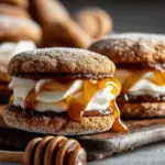 Apple Cider Whoopie Pie Cookies with Caramel
