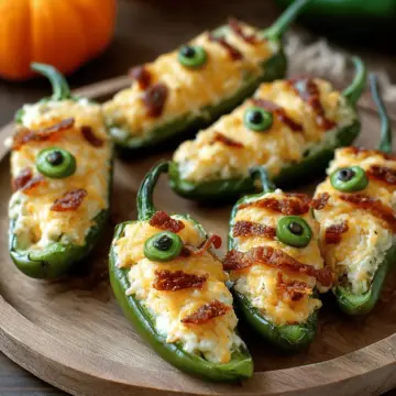 Mummy Jalapeño Poppers