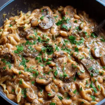 White Bean Stroganoff