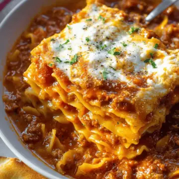 Lasagna Soup