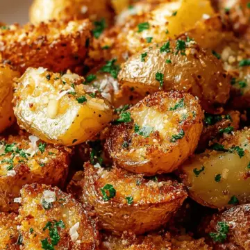 Crispy Garlic Butter Potatoes – Easy & Flavor-Packed