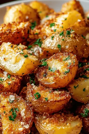 Crispy Garlic Butter Potatoes – Easy & Flavor-Packed