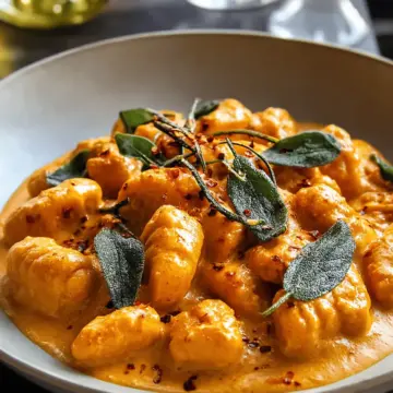 Creamy Pumpkin Gnocchi Delight