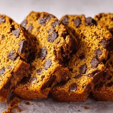 Pumpkin Chocolate Chip Bread