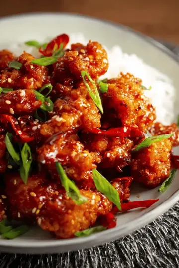 Crispy Sweet Chilli Chicken