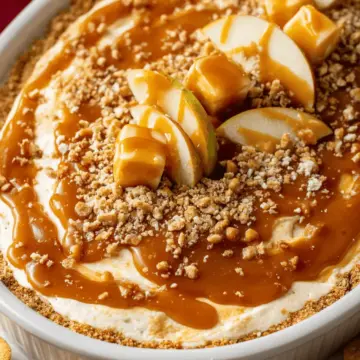 Caramel Apple Cheesecake Dip