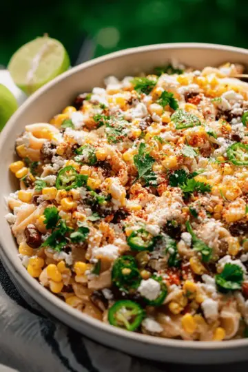 Mexican Street Corn Pasta Salad