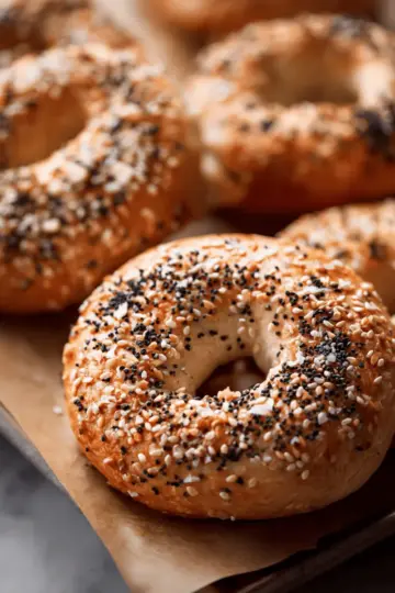 Homemade High Protein Bagels