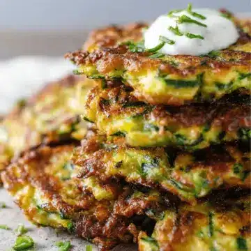 Crispy Zucchini Fritters