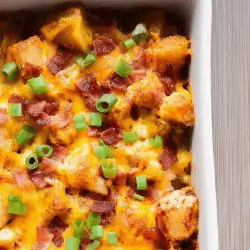 Loaded Chicken and Potato Casserole