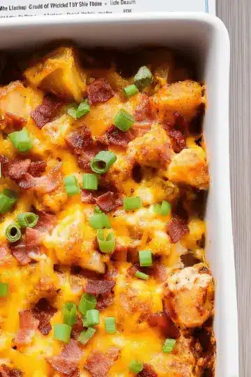 Loaded Chicken and Potato Casserole