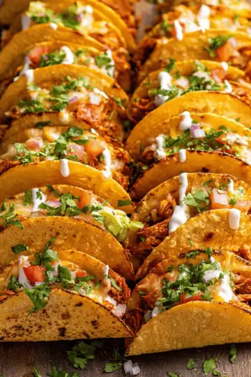 20 Minute Mini Baked Chicken Tacos
