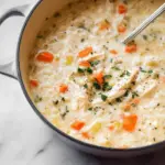 Creamy Chicken and Rice Soup