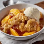Fresh Southern Peach Cobbler