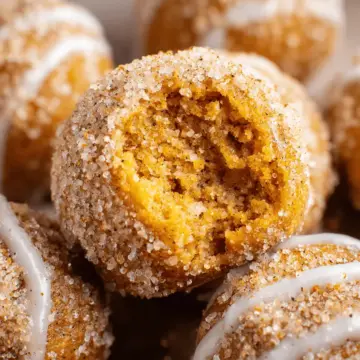 Baked Pumpkin Spice Donut Holes
