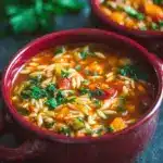 One-Pot Orzo Vegetable Soup