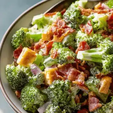 Bacon Ranch Broccoli Salad