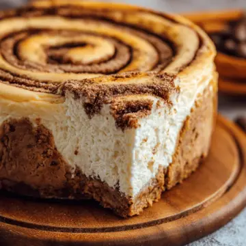 Cinnamon Roll Cheesecake