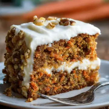 Pineapple Carrot Cake with Cream Cheese Frosting