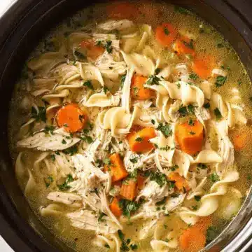 Slow Cooker Chicken Noodle Soup