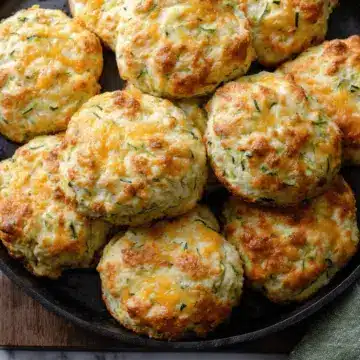 Zucchini Cheddar Biscuits